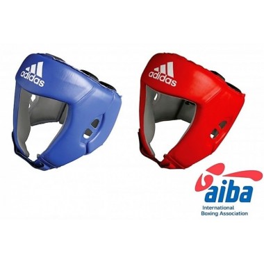 Kask bokserski ADIDAS AIBA - niebieski