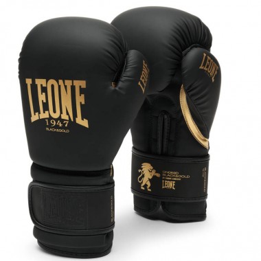 Rękawice bokserskie Leone Black&Gold